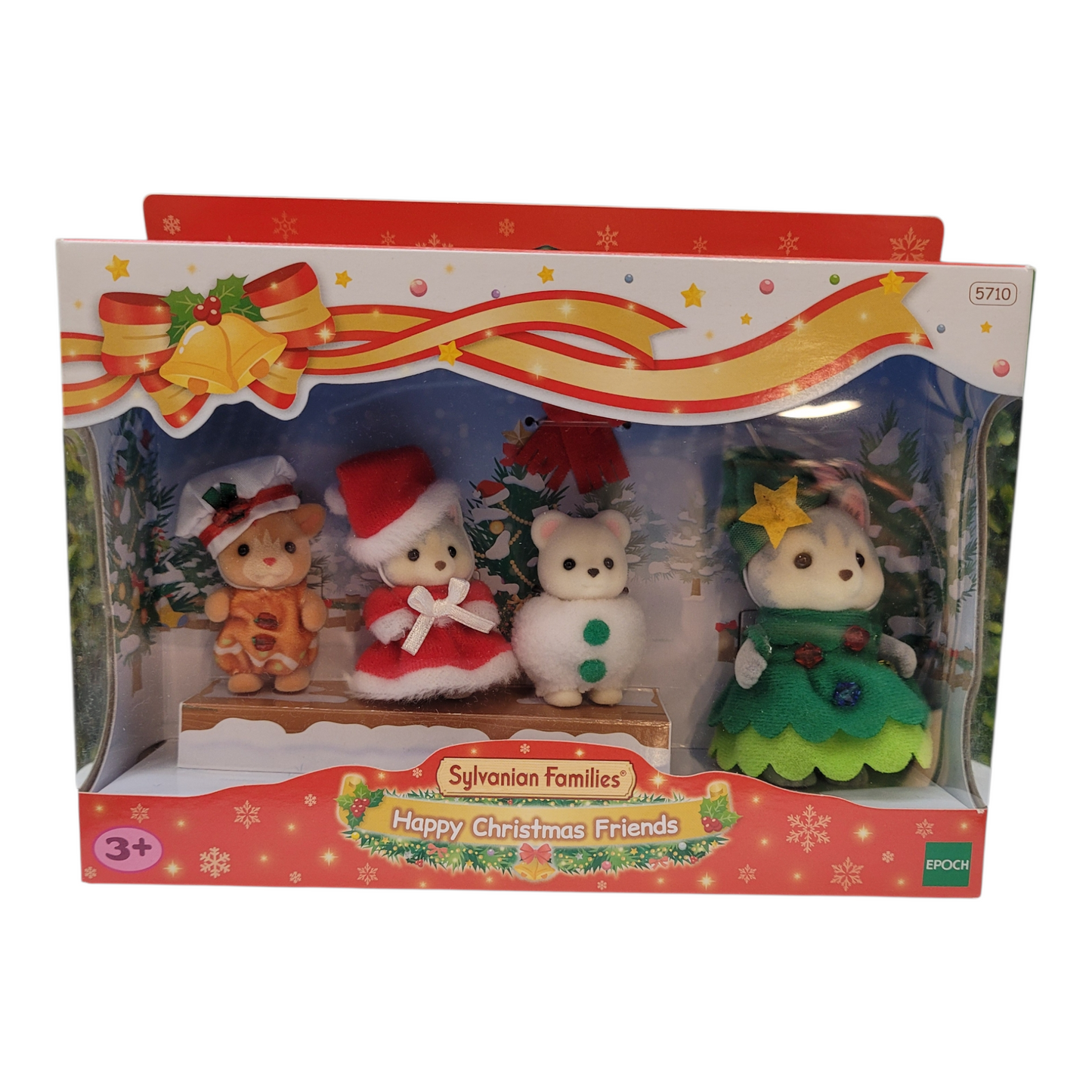 Sylvanian Families 5710 Happy Christmas Friends Set