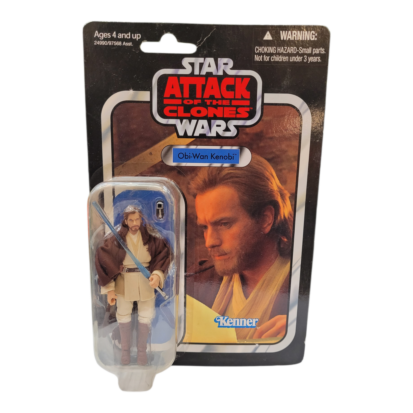 Star Wars Vintage Collection AOTC VC31 Obi Wan Kenobi 3.75"