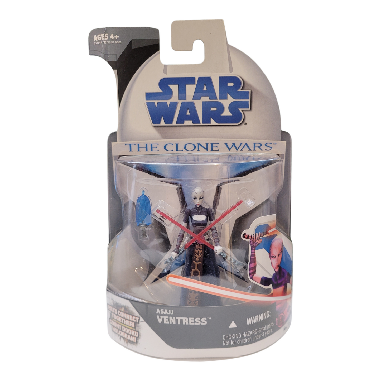Star Wars The Clone Wars 3.75" Asajj Ventress
