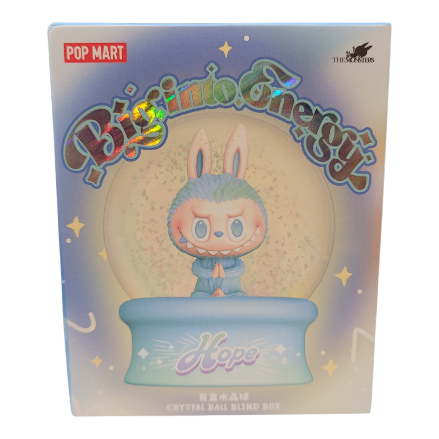 POP MART BIG INTO ENERGY Labubu Crystal Ball Blind Box