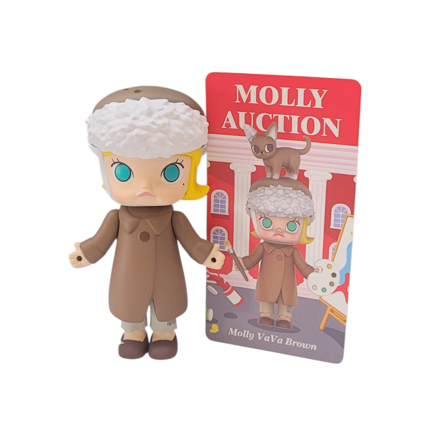 Molly Auction Loose Molly Vava Brown Figurine
