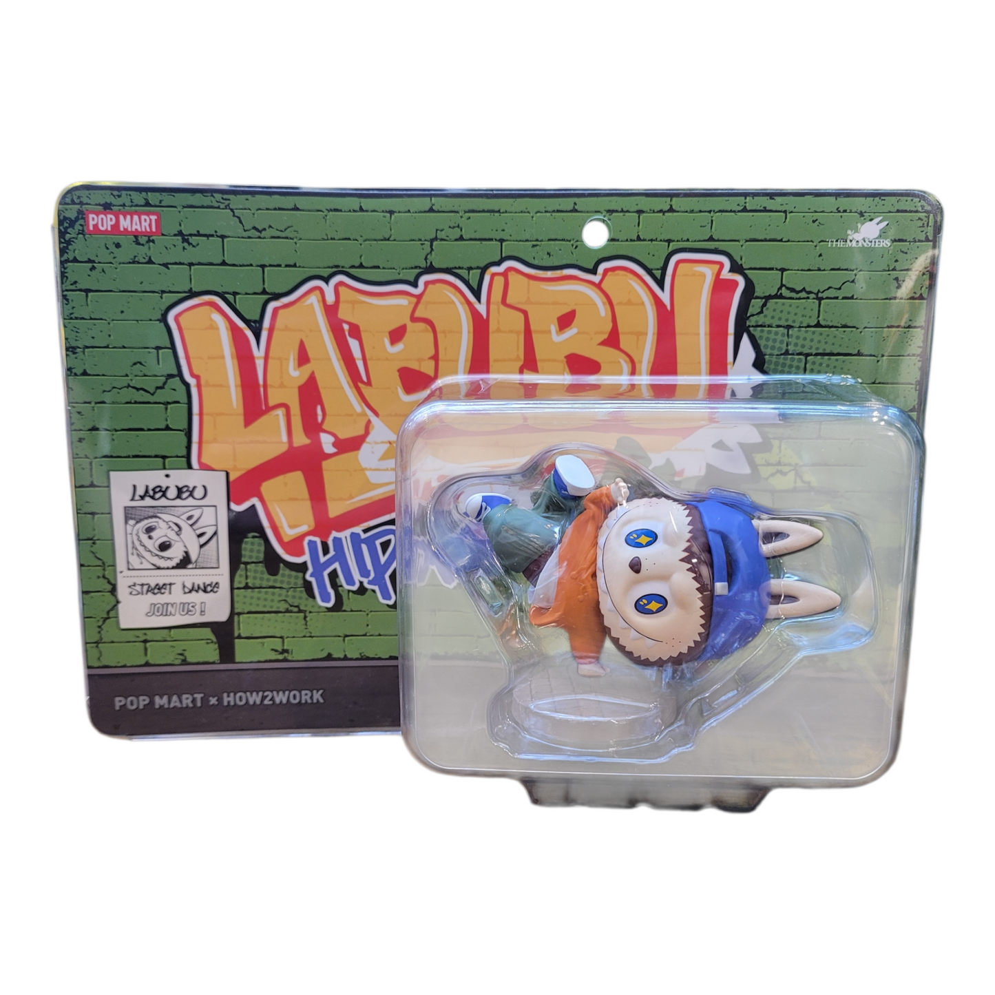 Labubu Hip Hop Girl Blister Card Figure