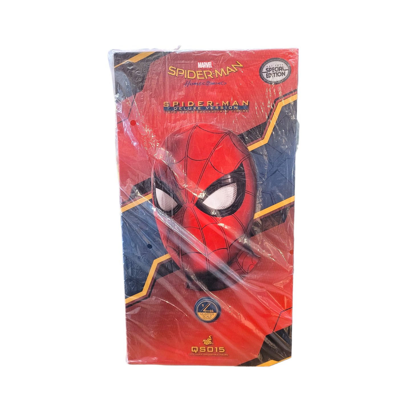 HOT TOYS Special Edition 1/4 Scale Spider-Man Homecoming Deluxe Ver. Figure
