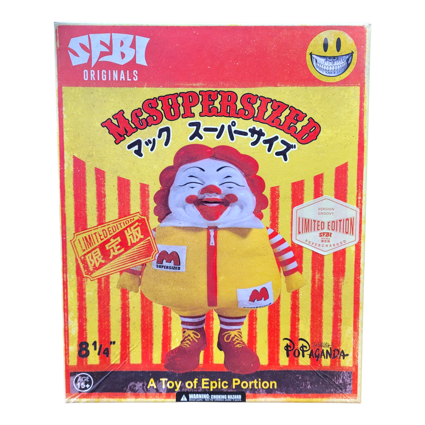 Popaganda SFBI Originals Limited Edition McSupersized Figure
