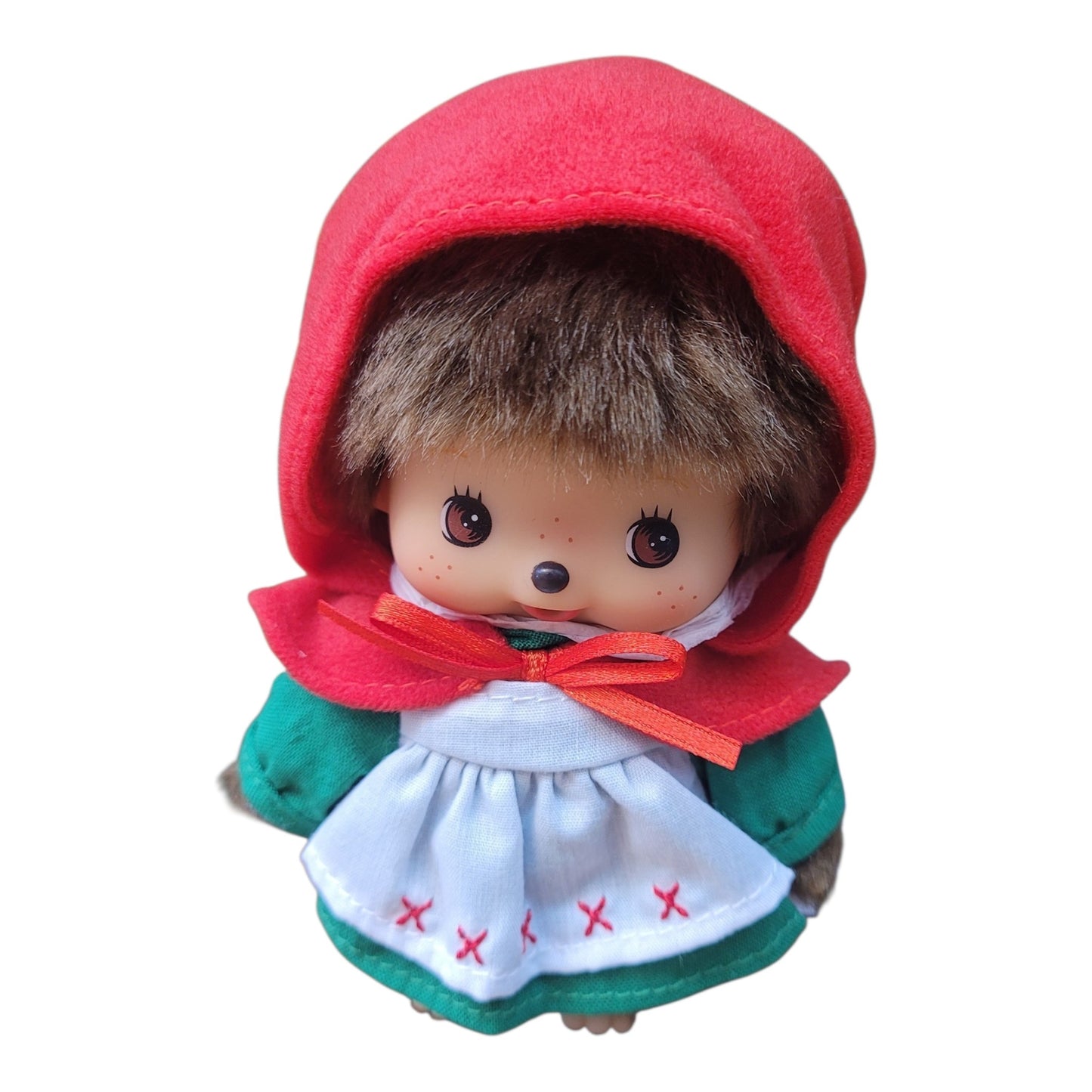 Bebichhichi Fairy Tale Costume Little Red Riding Hood Monchhichi Plush Doll