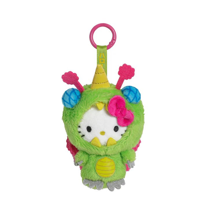 Kidrobot × Sanrio Hello Kitty Unibee Kaiju Plush 4-inch Charm Key Chain