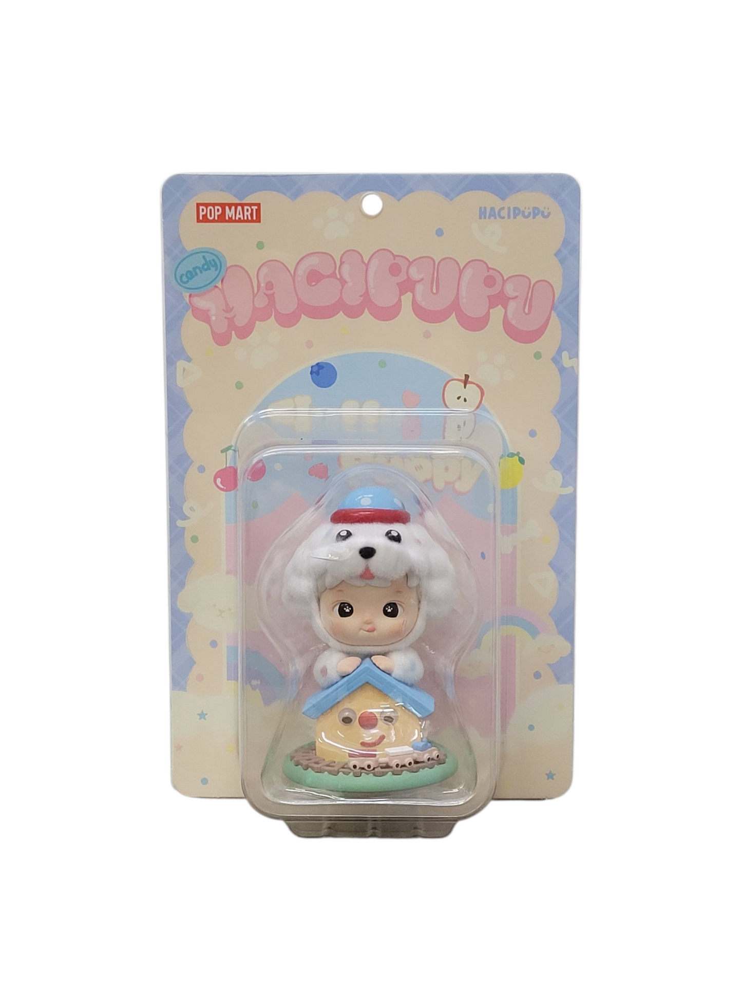 HACIPUPU Cotton Candy Puppy Figure
