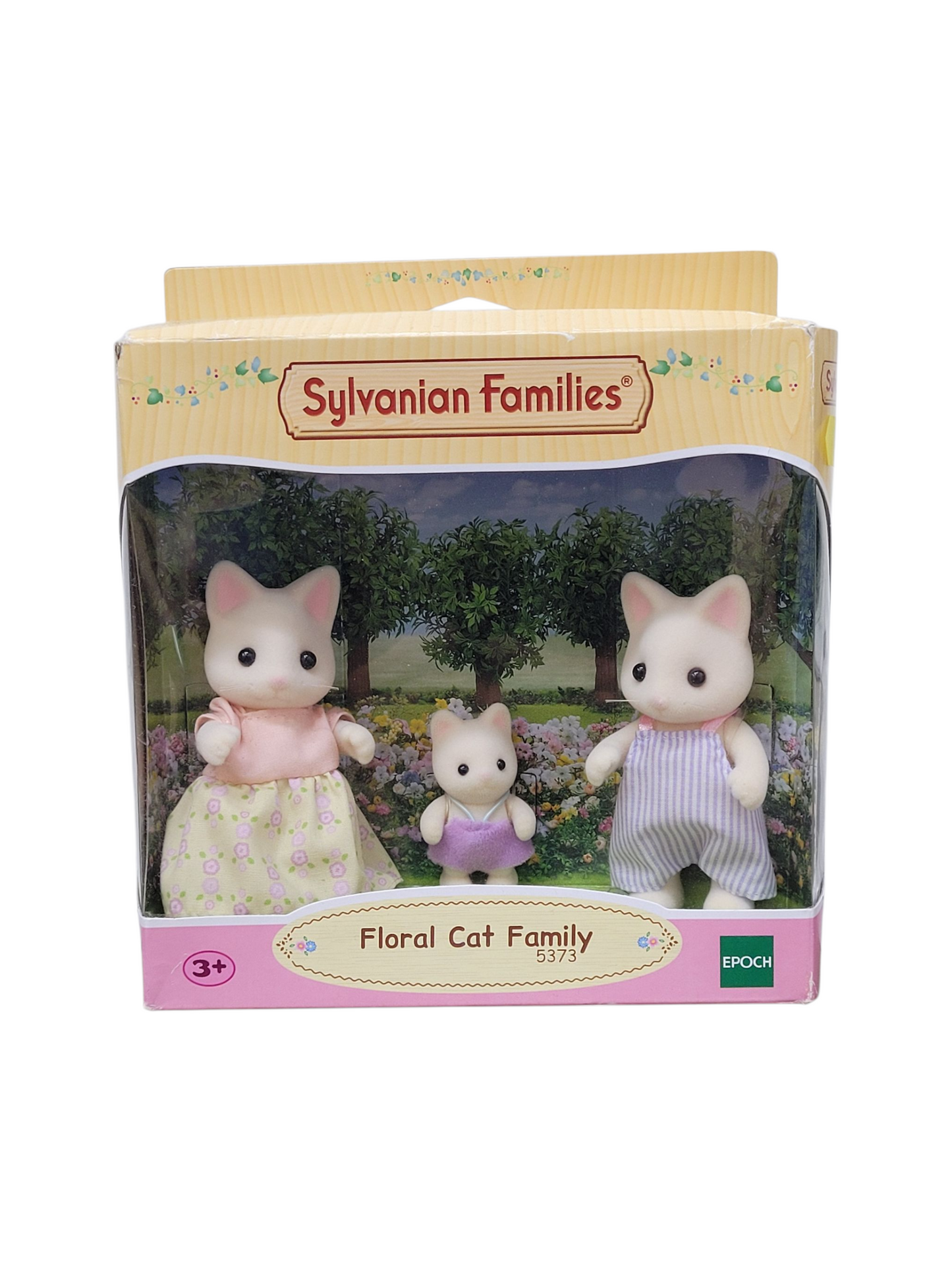 Sylvanian Familes Floral Cat Family 5373