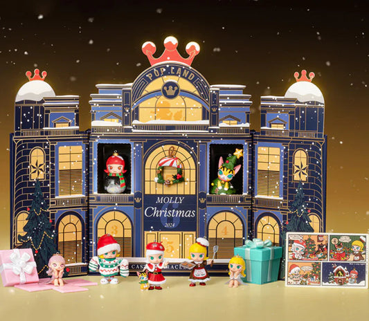 POP MART Molly Christmas 2024 Castle Miracle Box
