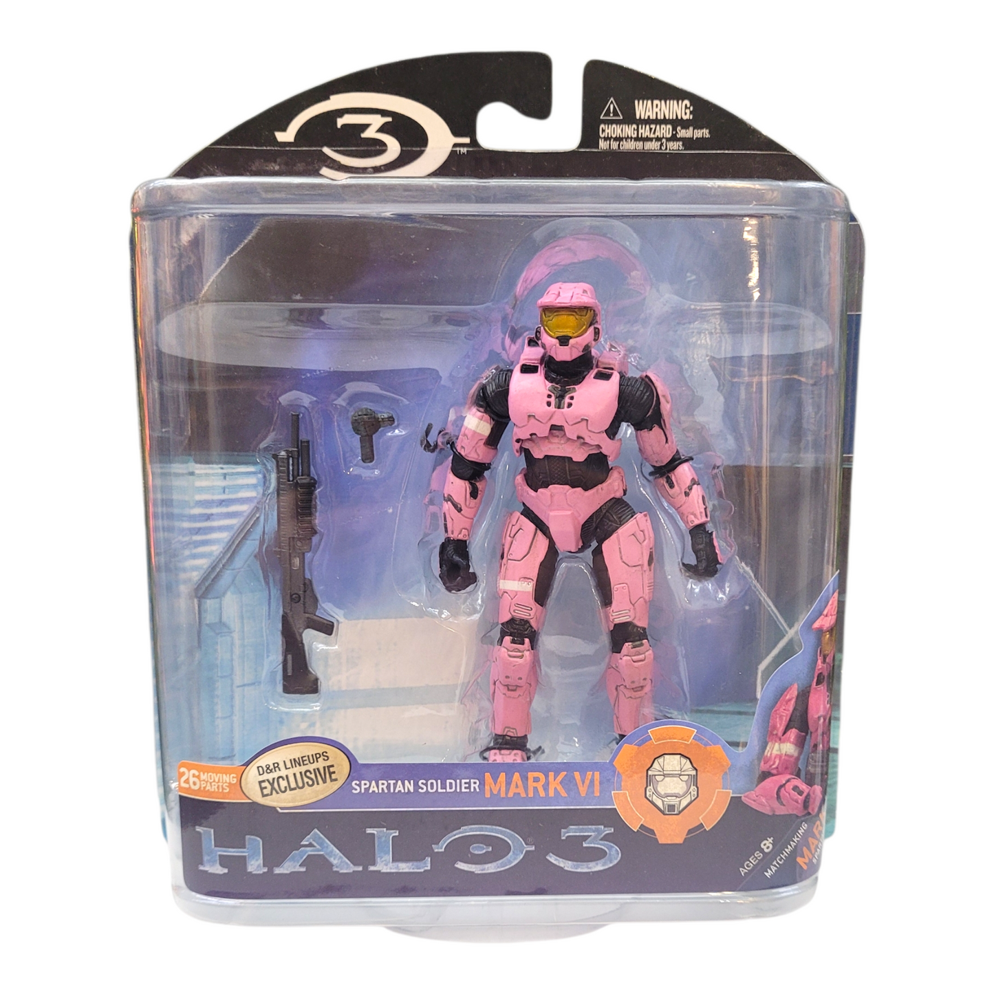 McFarlane Halo 3 Spartan Mark VI Pink Ver.