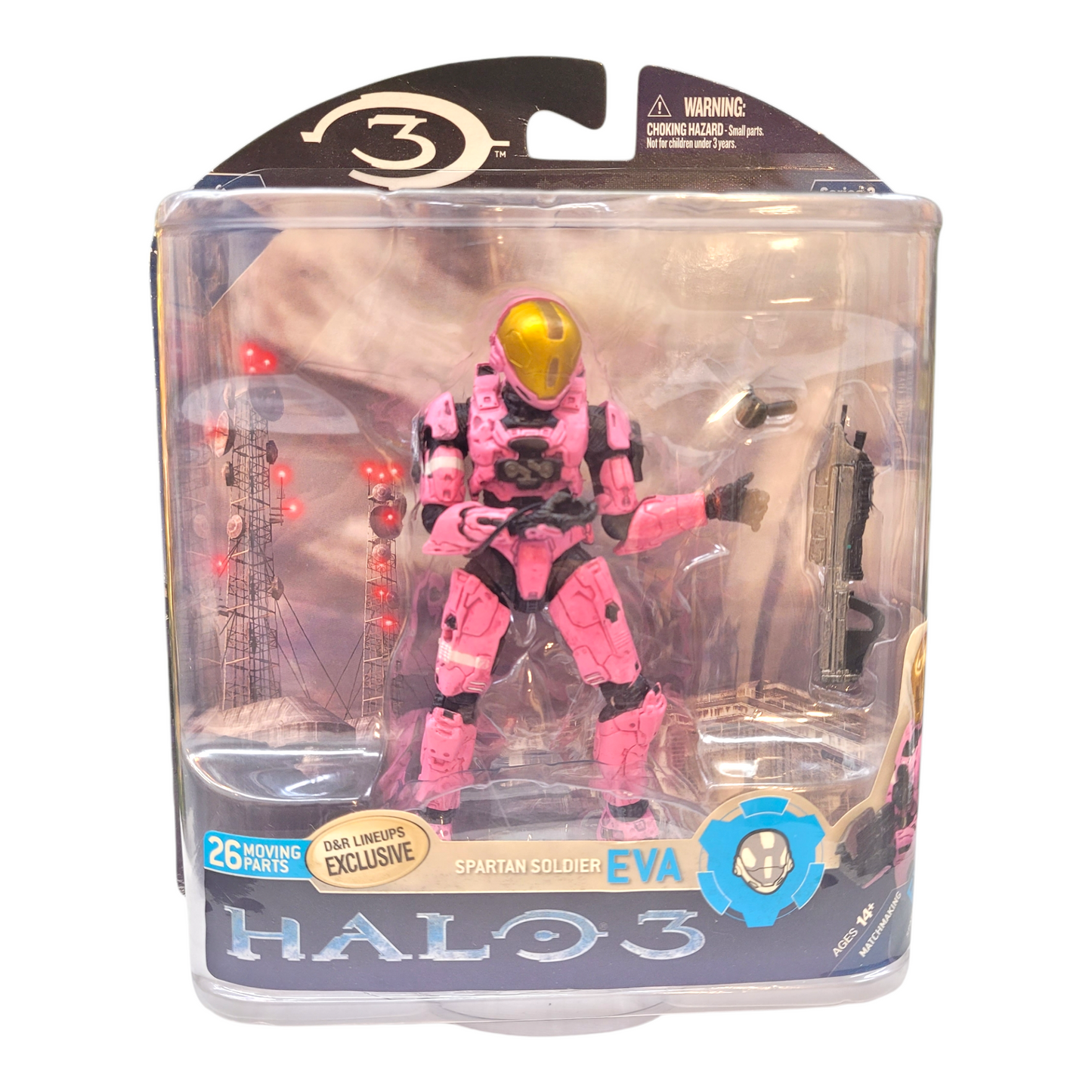 McFarlane Halo 3 Spartan EVA Pink Ver.