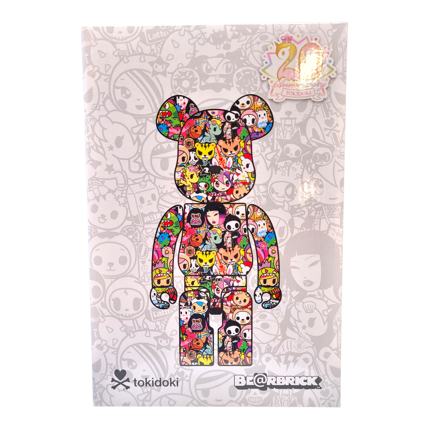 20th Anniversary Tokidoki Bearbrick