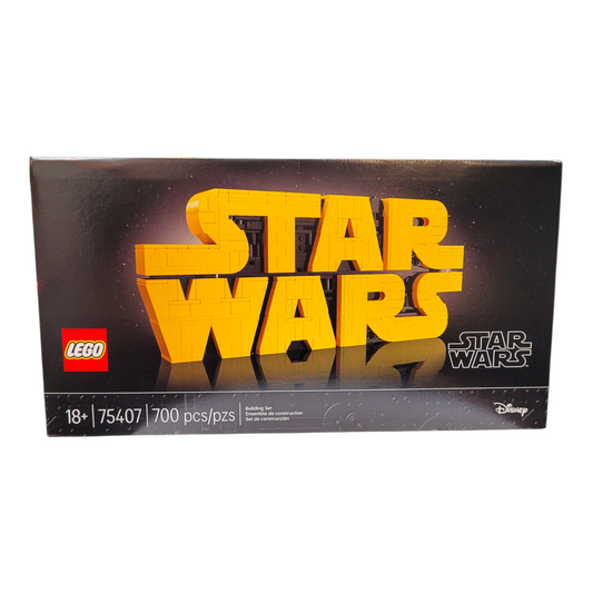 LEGO STAR WARS 75407 Authentic Brick Built Star Wars Logo