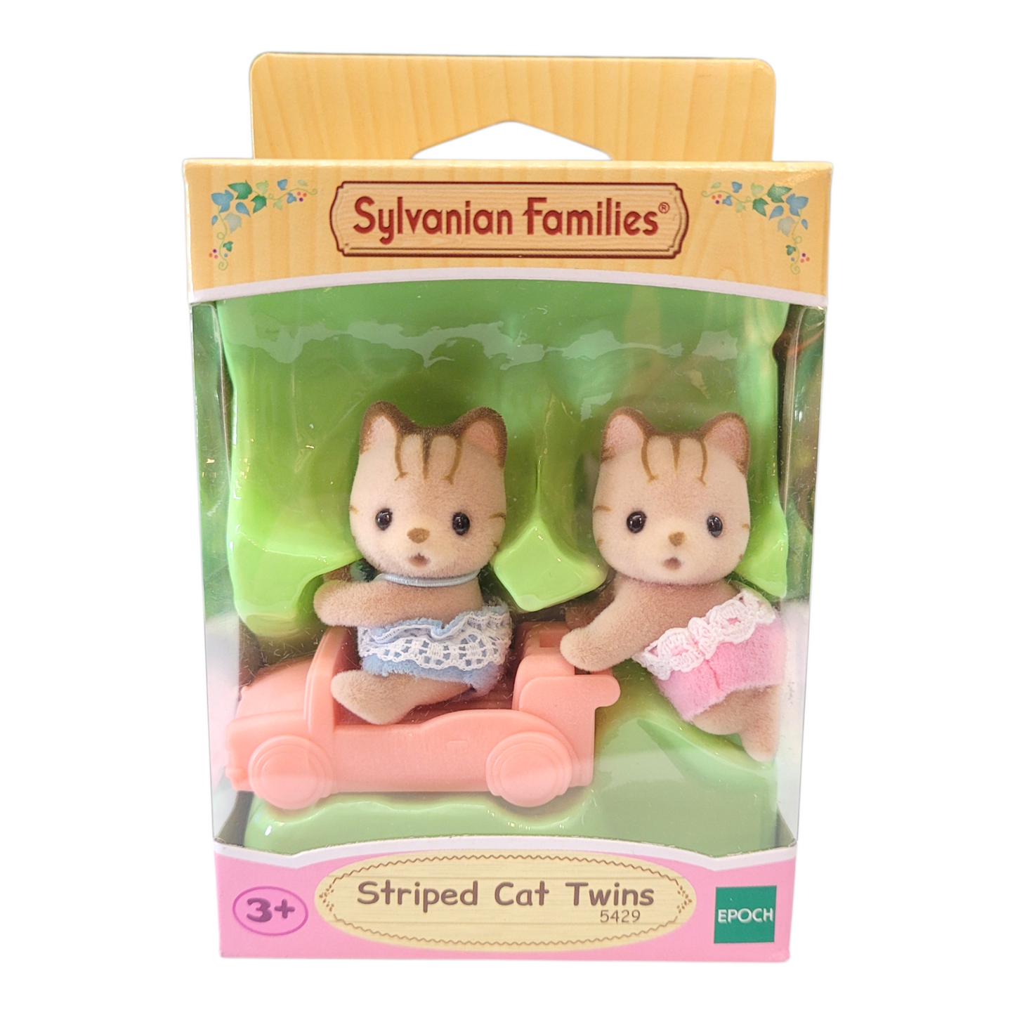 Sylvanian Families 5429 Striped Cat Twins set