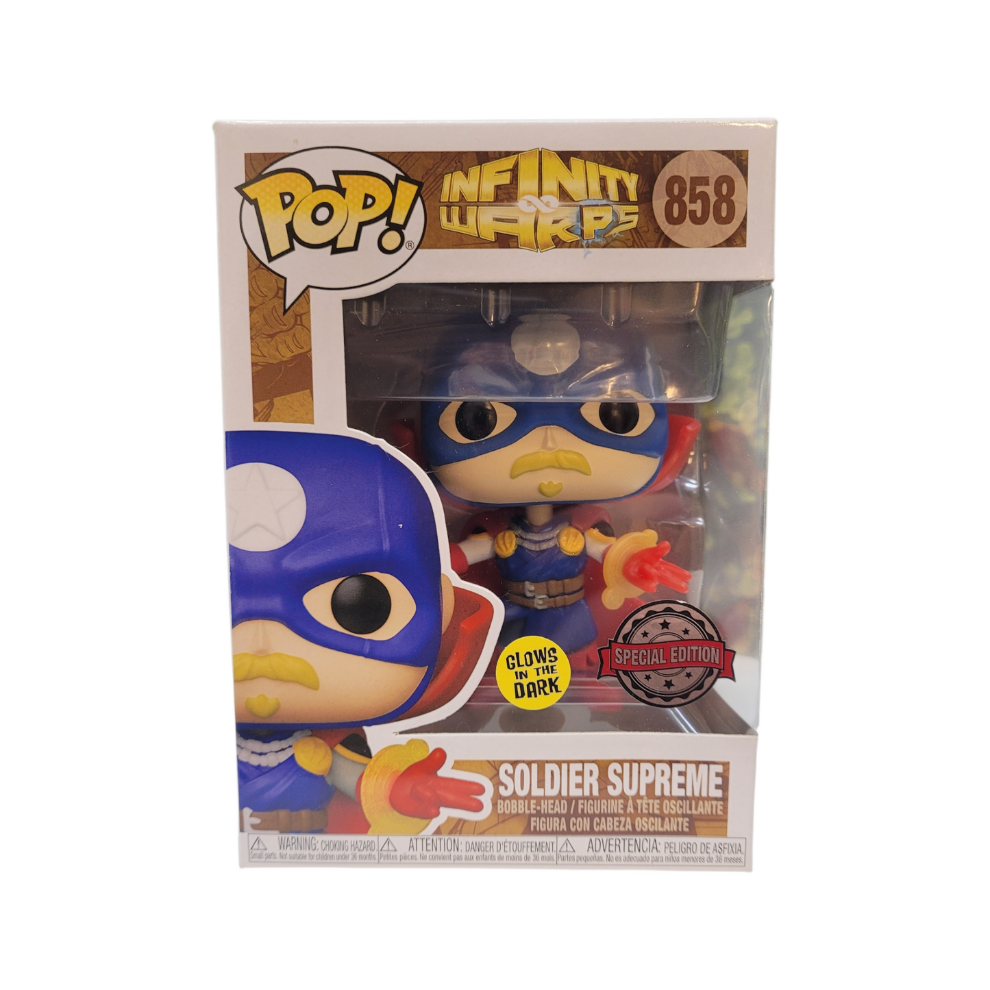 Funko Pop Infinity Warps Soldier Supreme #858