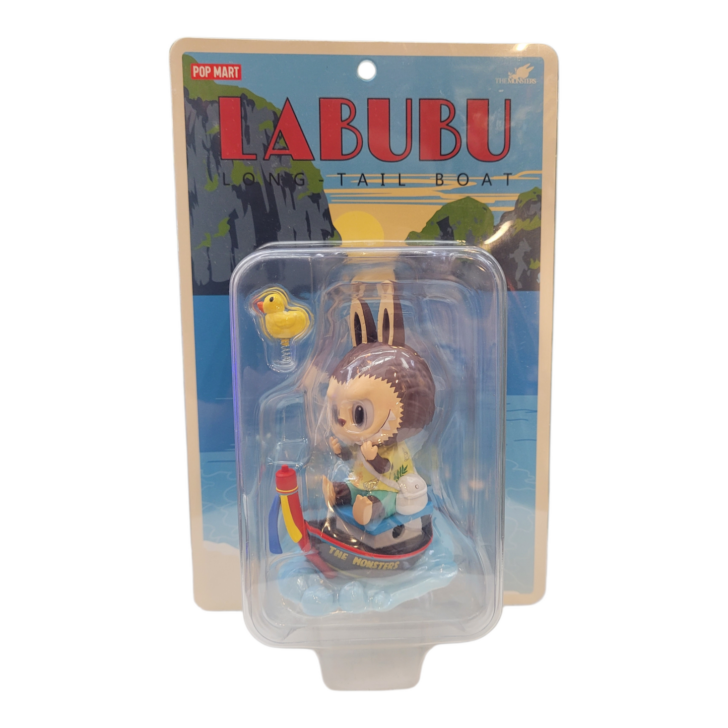 Labubu Long Tall Boat Blister Card Figurine