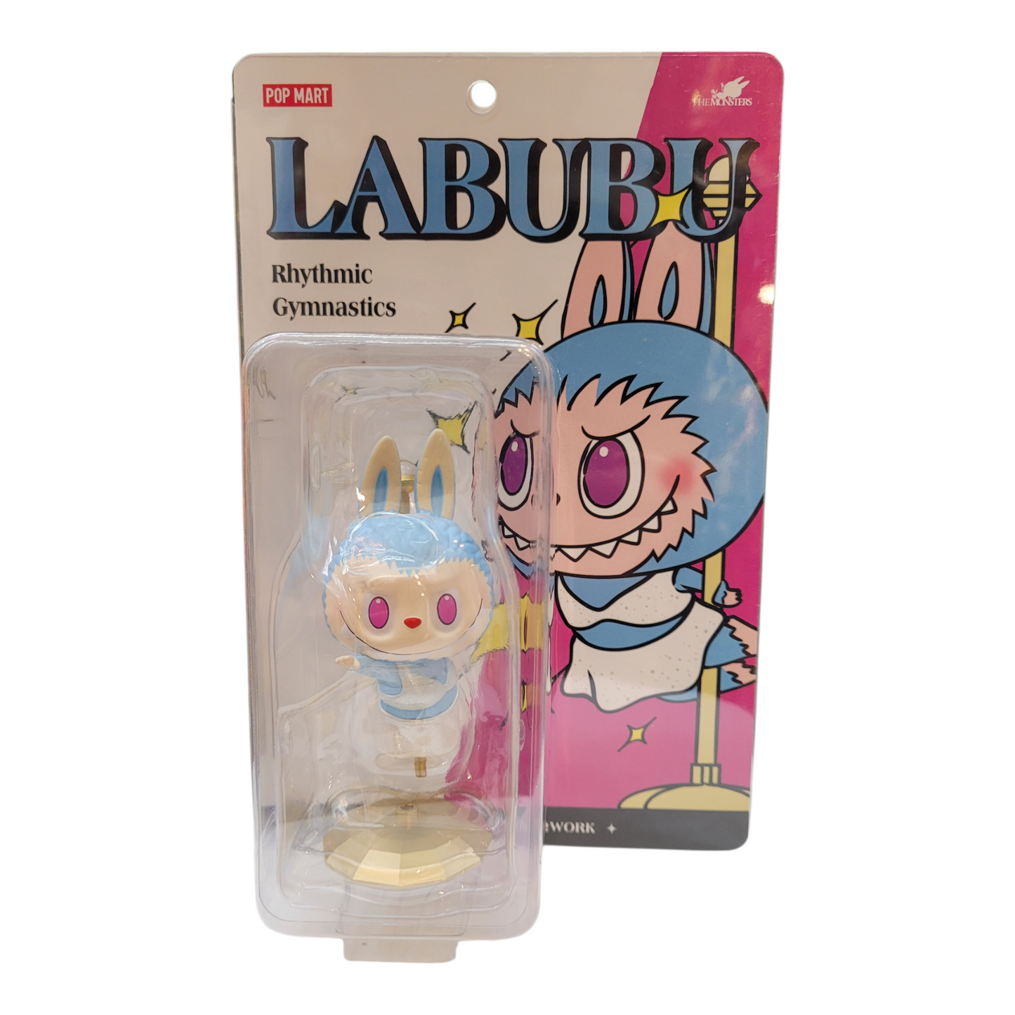 POP MART Labubu Rhythmic Gymnastics Blister Card Figurine
