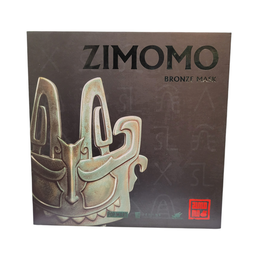 POP MART Zimomo Bronze Mask Figurine