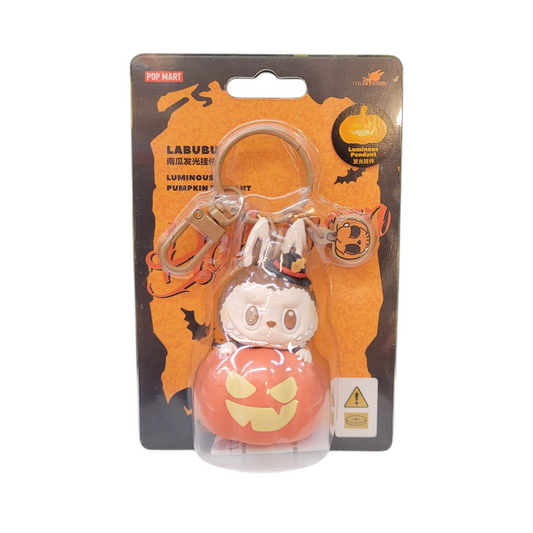 POP MART Labubu Luminous Pumpkin Pendant