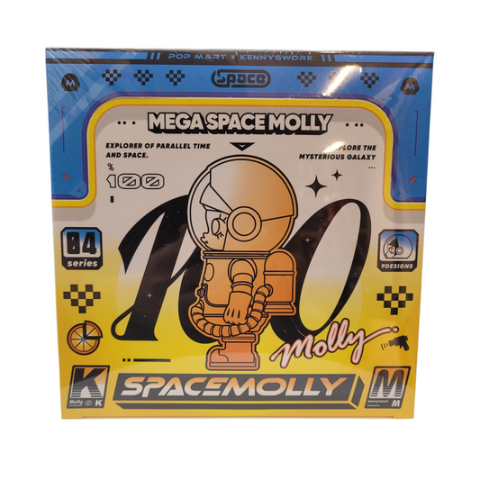 AUTHENTIC POP MART MEGA SPACE MOLLY 04 SERIES FULL SET