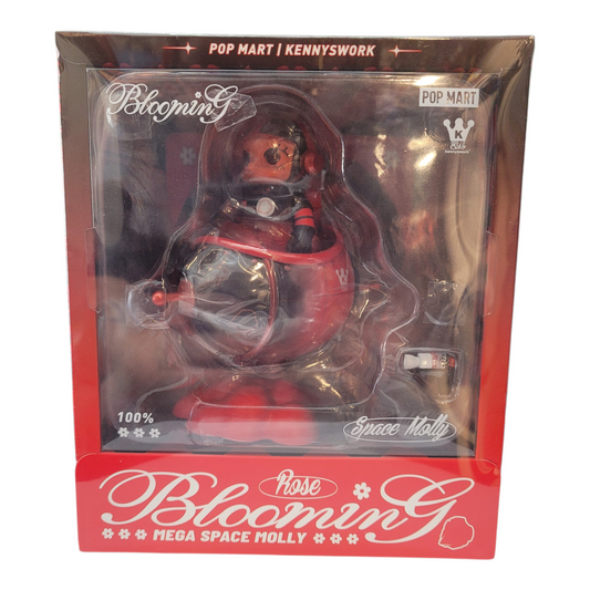 POP MART Rose Blooming Mega Space Molly 100% Figurine