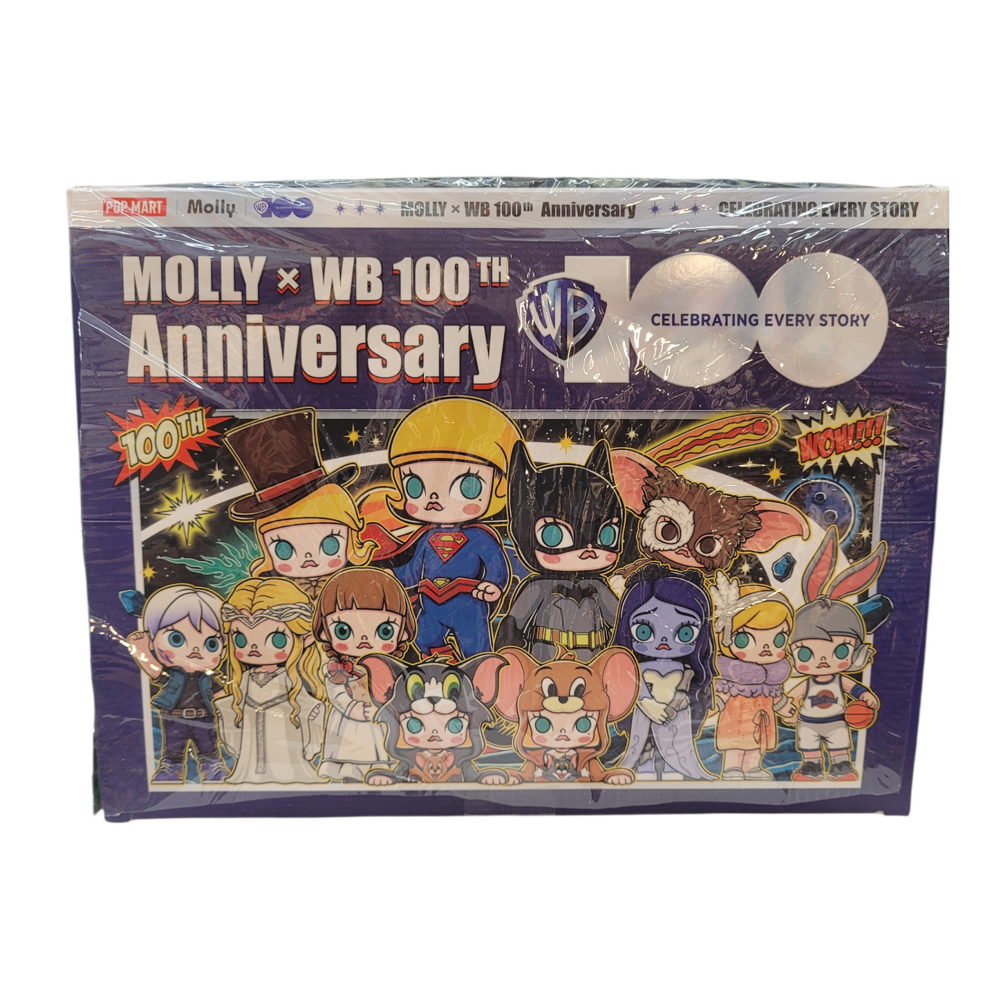 POP MART Molly x WB 100th Anniversary Full Set
