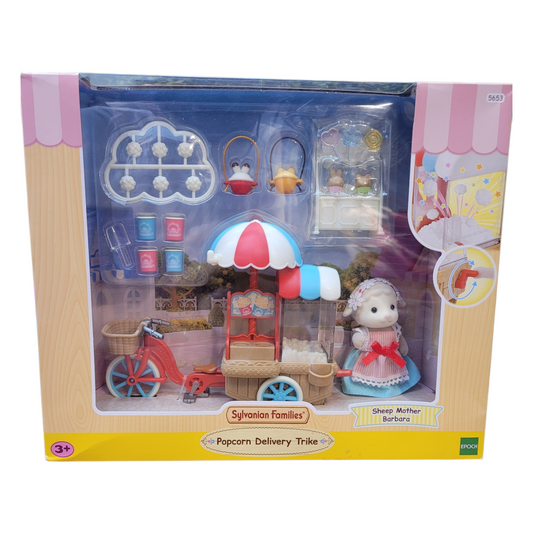 Sylvanian Families Popcorn Delivery Trike Set