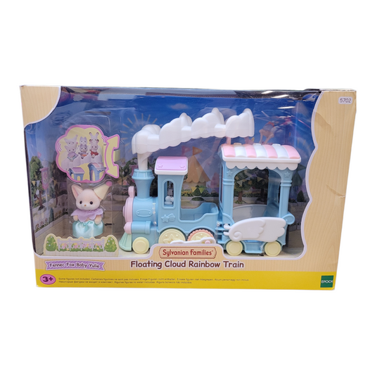 Sylvanian Families Floating Cloud Rainbow Train Set