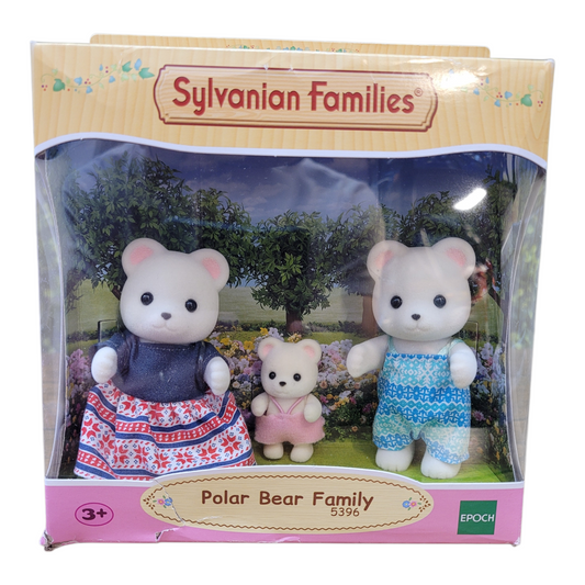 Sylvanian Families Polar Bear Family