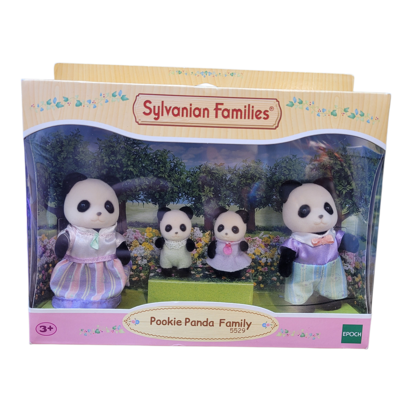 Sylvanian Families Pookie Panda Family Set