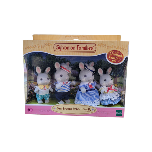 Sylvanian Families Sea Breeze Rabbit Family Set