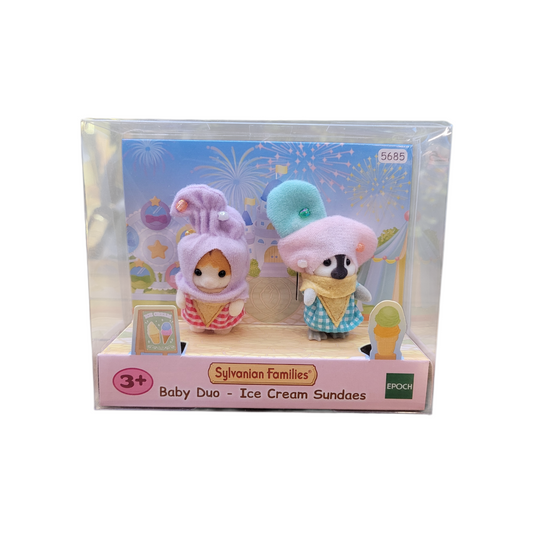 Sylvanian Families Baby Duo Ice Cream Sundaes Set