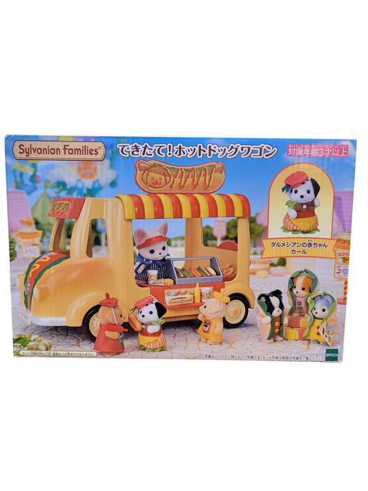 Sylvanian Families Freshly Made! Hotdog Wagon Set