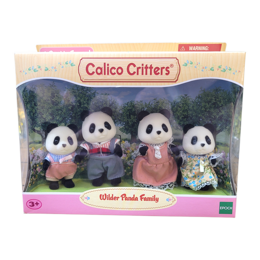 Sylvanian Families Wilder Panda Family Set