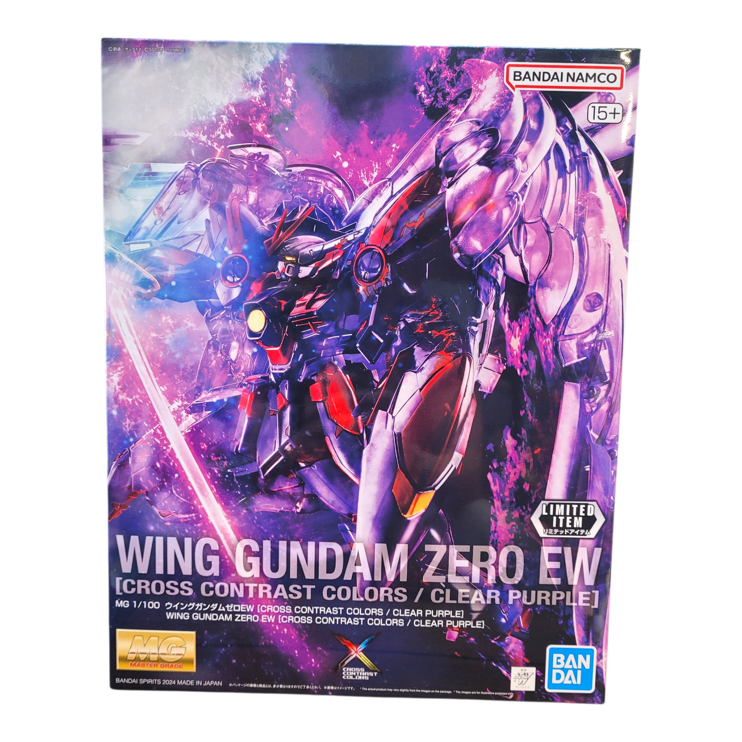 MG 1/100 WING GUNDAM ZERO EW [CROSS CONTRAST COLORS / CLEAR PURPLE]