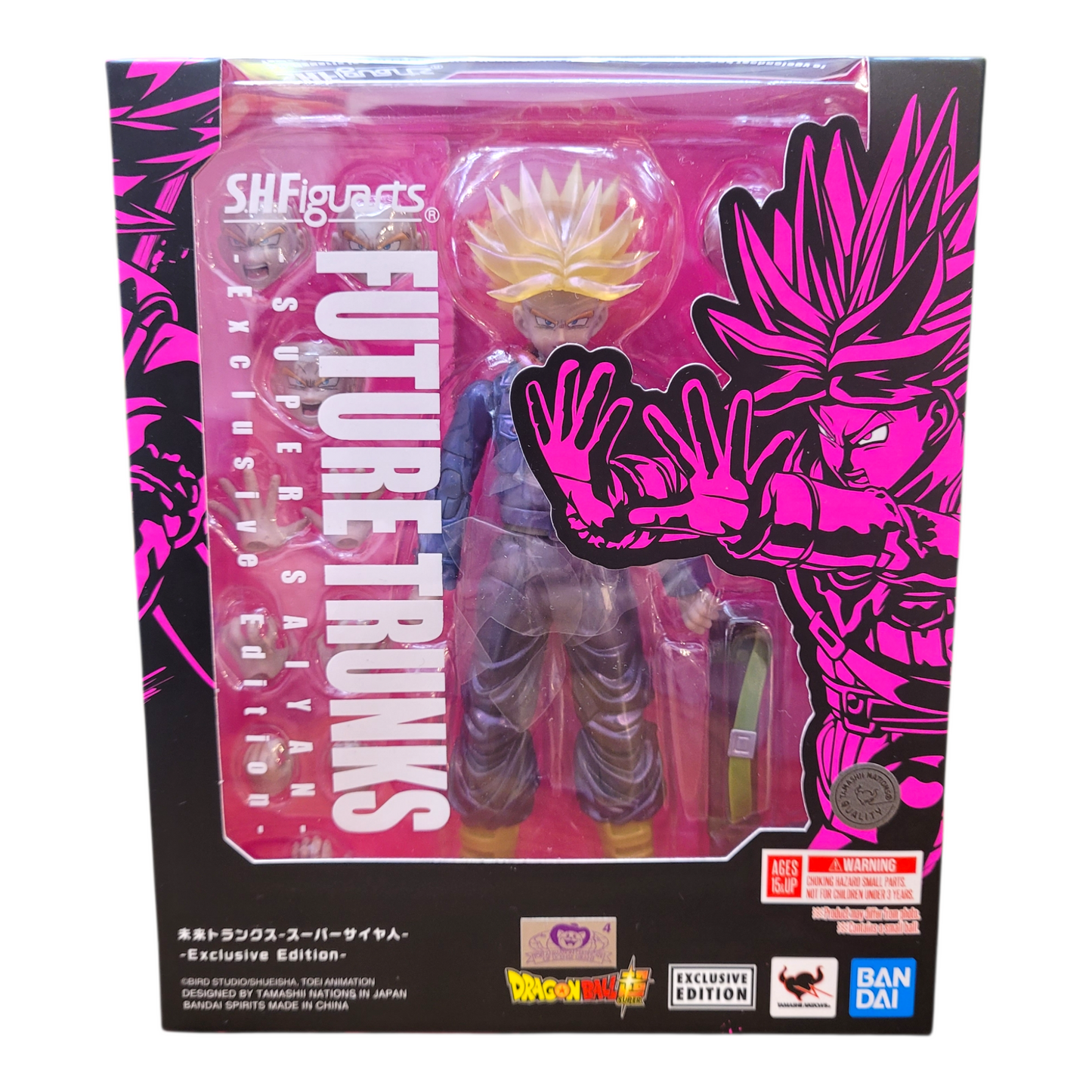SDCC EXCLUSIVE 2024 SH Figuarts Future Trunks Figure