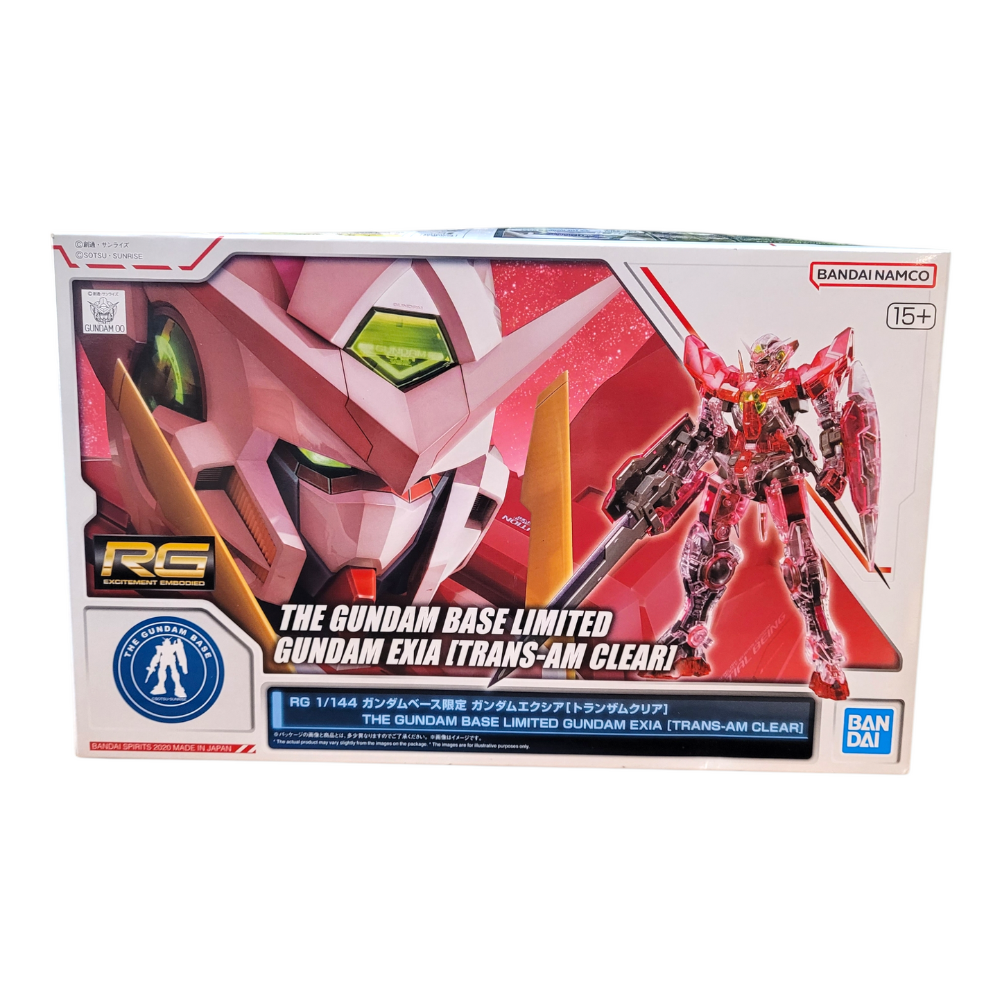 RG Gundam Exia (Trans-AM Clear Ver.)