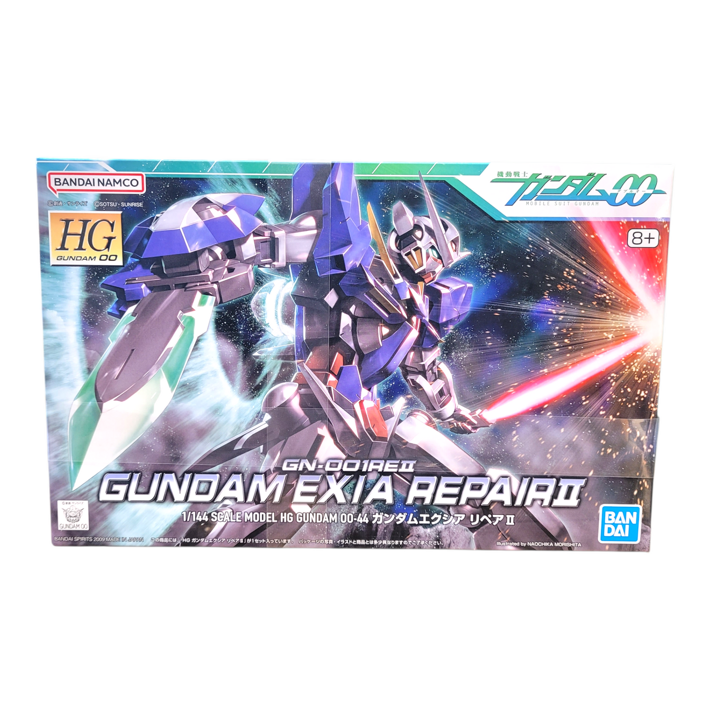 HG 1/144 Gundam 00 Gundam Exia Repair II Model Kit 57339