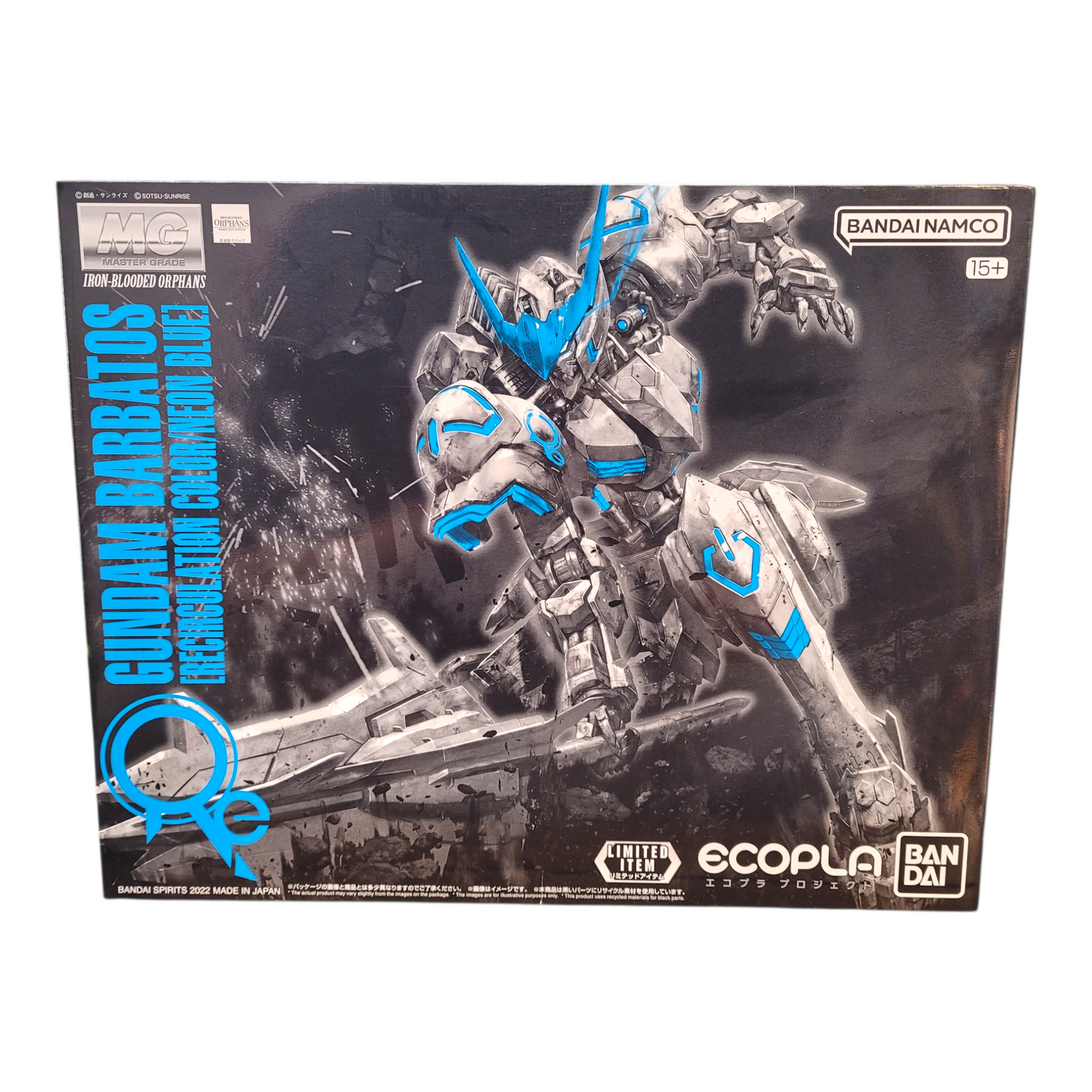 BANDAI Mobile Suit Gundam Iron-Blooded Orphans MG 1/100 Gundam Barbatos [Recirculation Color/Neon Blue] [Event Limited]