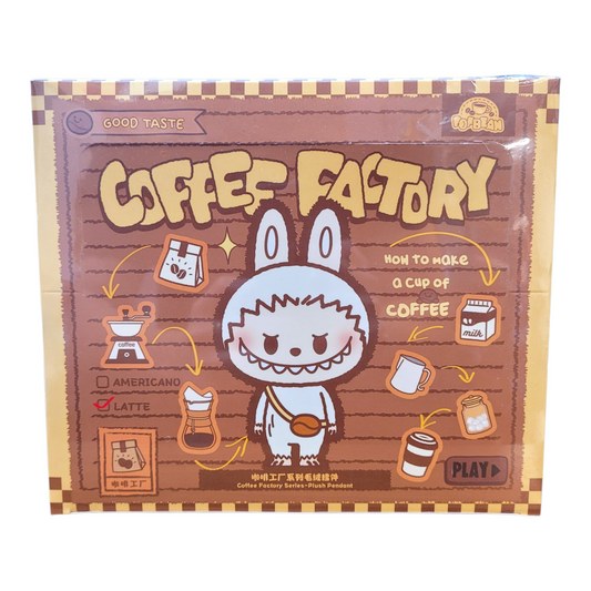 POP MART COFFEE FACTORY Blind Box Series Whole Box Set