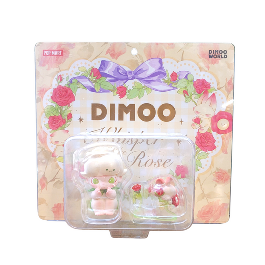 Dimoo Whisper of the Rose Blister Card Figurine