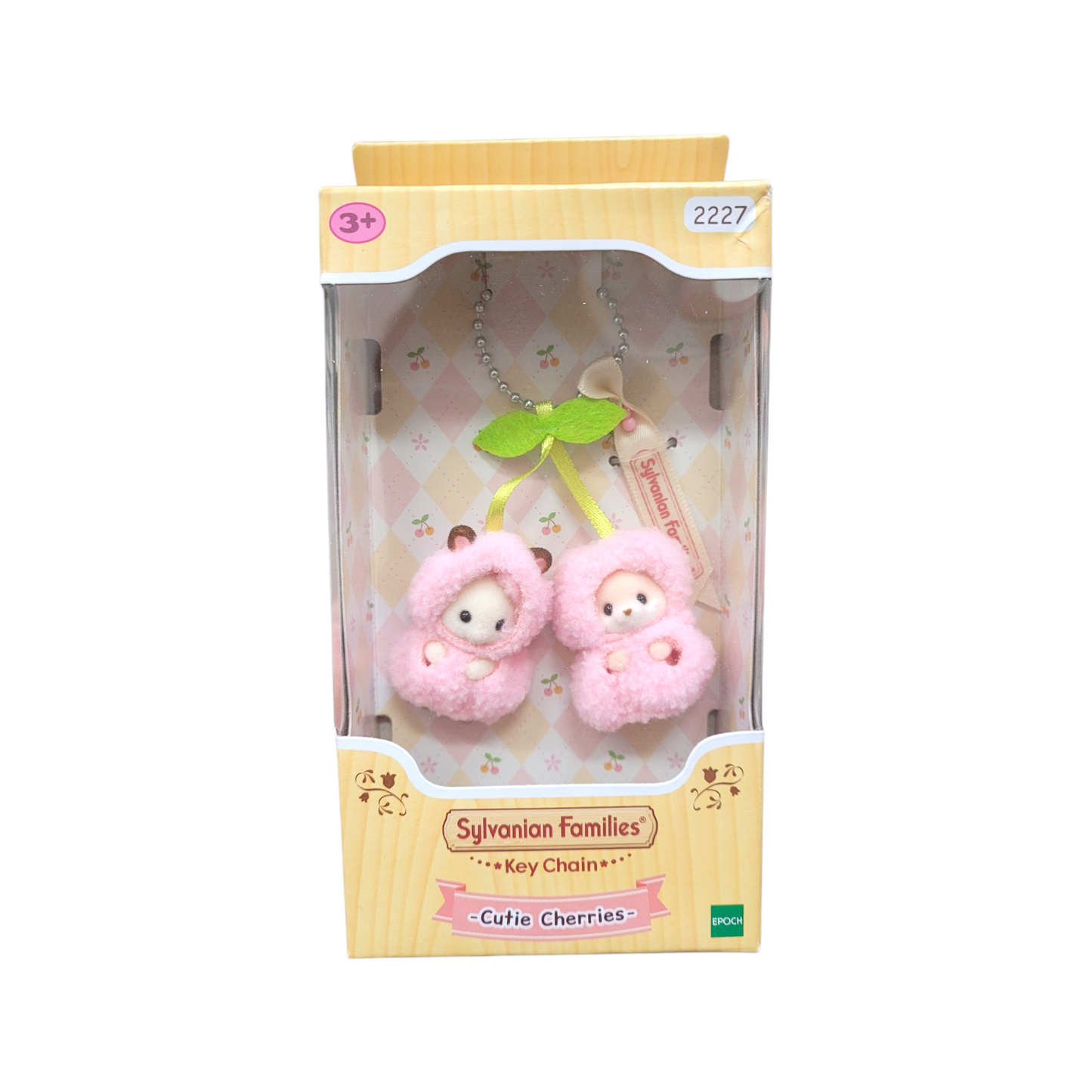 Sylvanian Families Twin Cutie Cherries Keychain Limited Edition