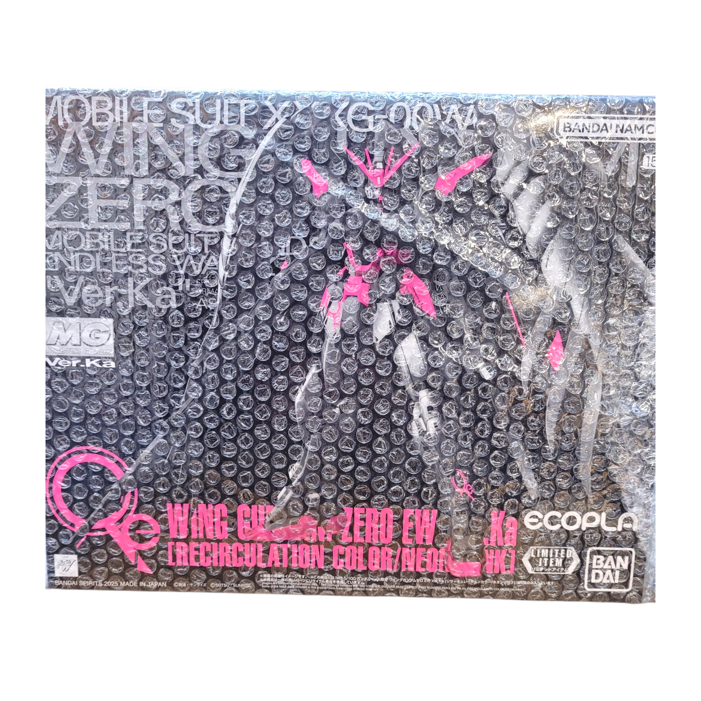 MG Wing Gundam Zero EW Ver. Ka Recirculation Color/Neon Pink