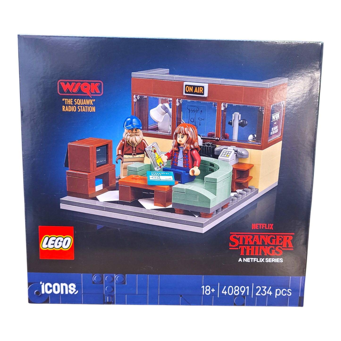 LEGO Stranger Things 40891 WSQK Radio Station Set