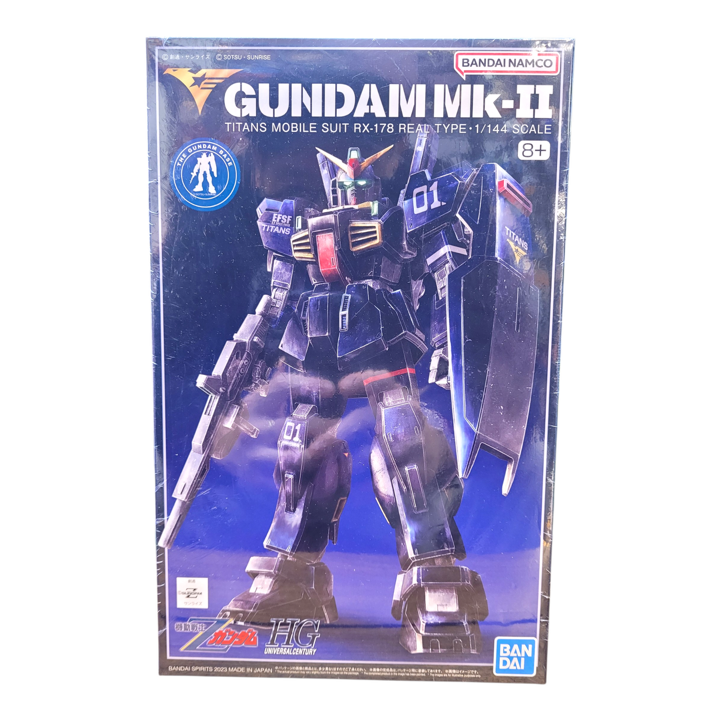HGUC Gundam MkII Titans Mobile Suit RX-178 Real Type 1/144 Scale
