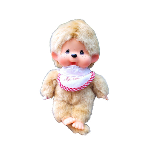 Monchhichi Premium Standard M Boy Beige Plush Doll