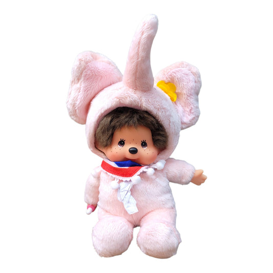 Thailand Exclusive Limited Edition Pink Elephant Monchhichi Plush