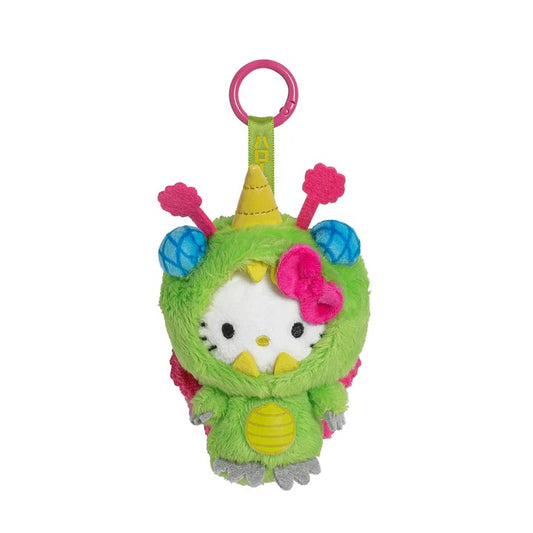 Kidrobot × Sanrio Hello Kitty Unibee Kaiju Plush 4-inch Charm Key Chain
