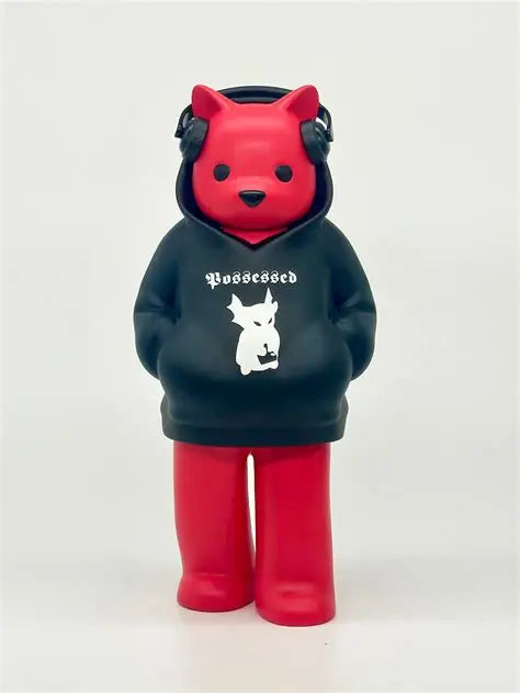 SIGNED Luke Chueh Low Fidelity The Devil Likes Lofi Vinyl Figurine