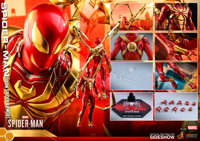 Hot Toys 1/6 Marvel's Spider-Man Iron Spider Armor Figure